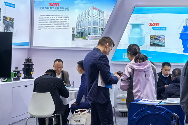 Коробки передач SGR на Bauma China 2024
